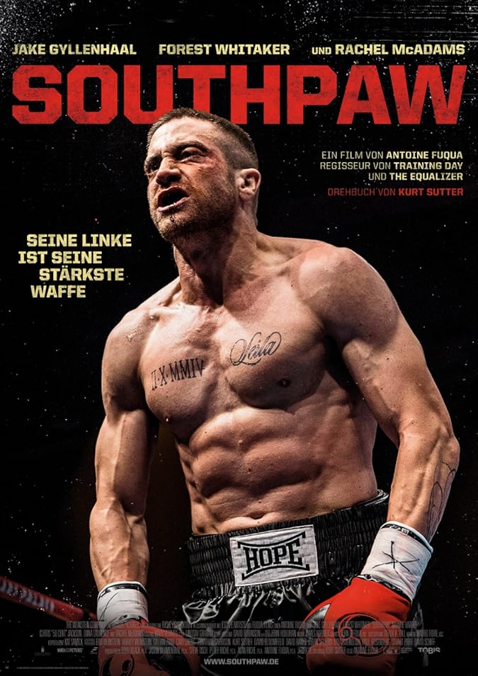 دانلود فیلم چپ دست Southpaw 2015 با دوبله فارسی