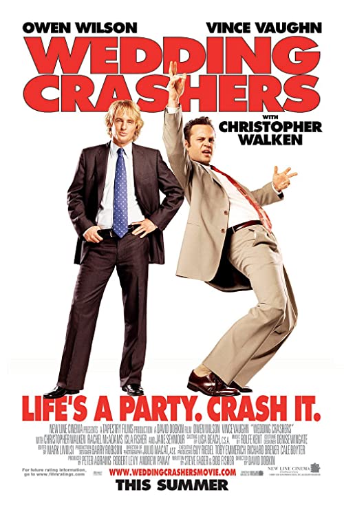 دانلود فیلم مهمانان ناخواندهٔ عروسی Wedding Crashers 2005