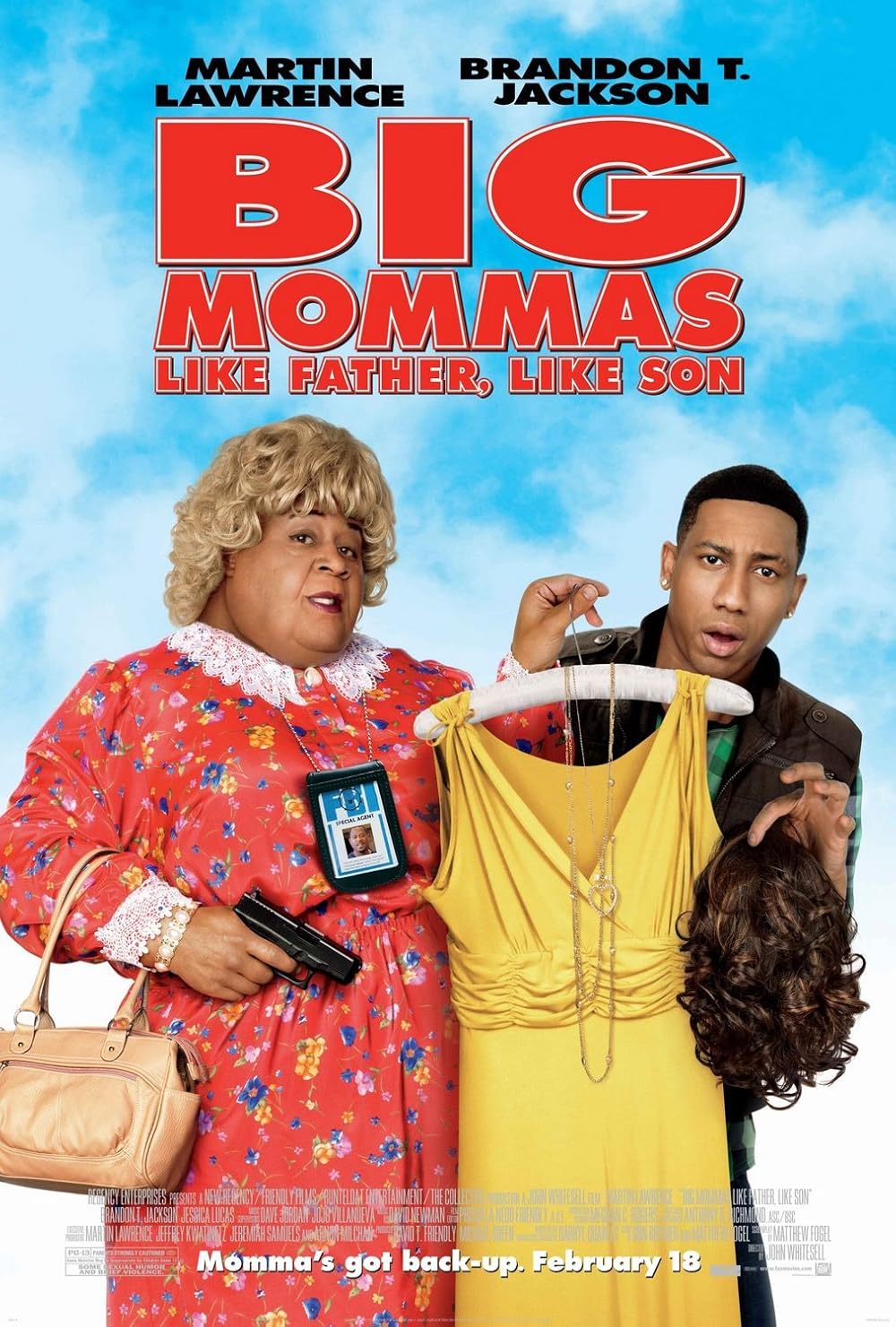 دانلود فیلم مامان بزرگ: پسر کو ندارد نشان از پدر Big Mommas: Like Father, Like Son 2011