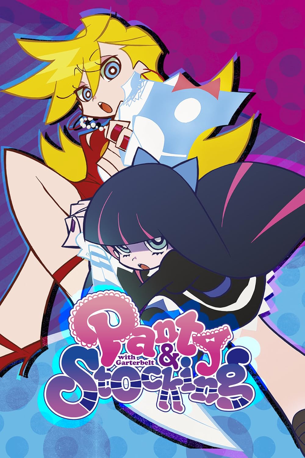 دانلود انیمه پنتی و استاکینگ با گارتربلت Panty & Stocking with Garterbelt